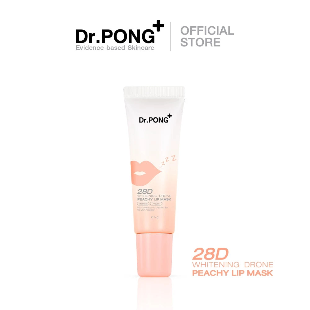 Dr.PONG 28D WHITENING DRONE PINKY/PEACHY LIP MASK to cure dark lips 8.5g
